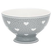 GreenGate Skål Penny Grey 10 cm