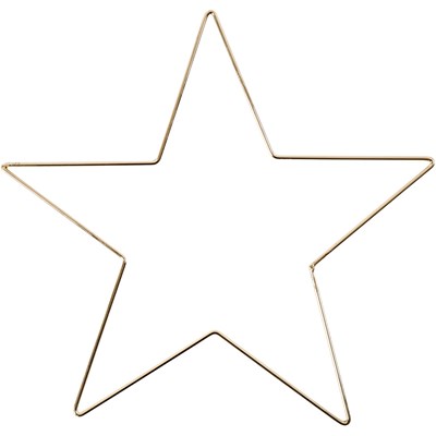 Creativ Company Metallstjärna Guld 30 cm