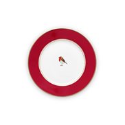 PiP Studio Tallrik Love Birds Red 17 cm