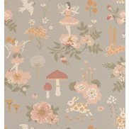 Majvillan Tapet Old Garden Gentle Blue