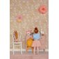 Majvillan Tapet Garden Party Dusty Blush Pink