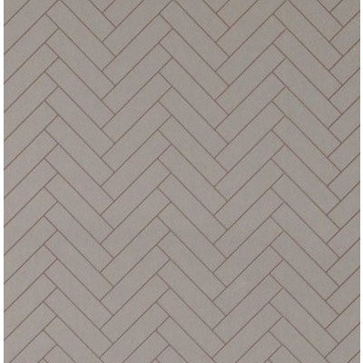 Majvillan Tapet Herringbone Greige Blue