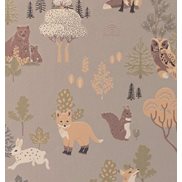 Majvillan Tapet Deep Forrest Mystic Grey