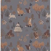 Majvillan Tapet Deep Forrest Midnight Blue