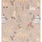 Majvillan Tapet Deep Forrest Soft Beige