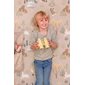 Majvillan Tapet Deep Forrest Soft Beige