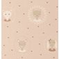 Majvillan Tapet Hearts Dusty warm pink
