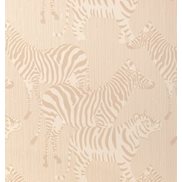 Majvillan Tapet Safari Stripes Dusty Beige