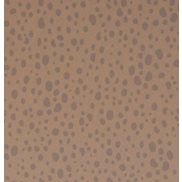Majvillan Tapet Animal Dots Soft Brown