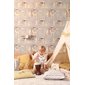 Majvillan Tapet Lama Village Soft grey