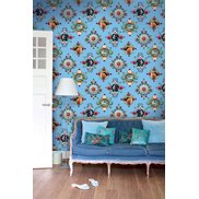 PiP Studio Tapet/ Väggbild Ruby Robin Blue
