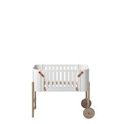 Oliver Furniture Babysäng Co-sleeper Wood inkl. ombygg till bänk