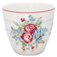 GreenGate Lattemugg Henrietta White