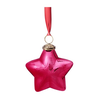 PiP Studio Julhänge Star Pink 10 cm
