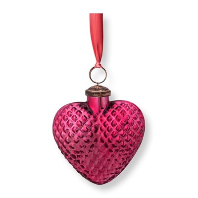 PiP Studio Julhänge Heart Pink 10 cm