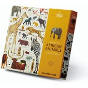 Crocodile Creek Pussel African Animals 750 bitar