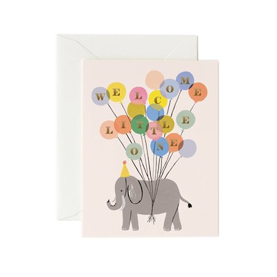 Rifle paper co Kort Welcome Elephant
