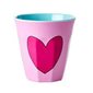 Rice Mugg Heart Soft pink Medium