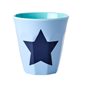 Rice Mugg Star Soft blue Medium