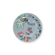 PiP Studio Tallrik Flower Festival Light blue 12 cm