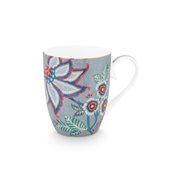 PiP Studio Mugg Flower Festival Light blue Large