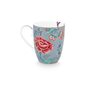 PiP Studio Mugg Flower Festival Light blue Large