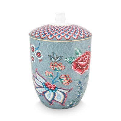 PiP Studio Burk Flower Festival Light blue