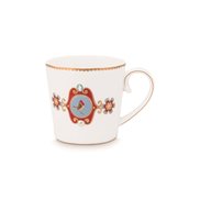 PiP Studio Mugg Love Birds Medallion White Large