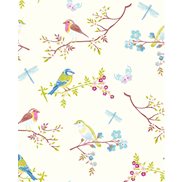 PiP Studio Tapet Early Bird White