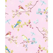 PiP Studio Tapet Early Bird Pink
