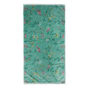 PiP Studio Handduk Les Fleurs Green 70x140 cm