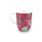PiP Studio Mugg Flower Festival Dark Pink Small