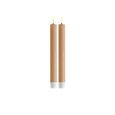 Ledljus Caramel 24 cm 2 st