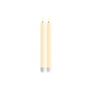 Ledljus Cream 24 cm 2 st