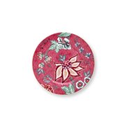 PiP Studio Tallrik Flower Festival Dark pink 17 cm