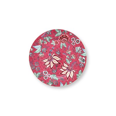 PiP Studio Tallrik Flower Festival Dark Pink 32 cm