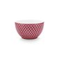 PiP Studio Skål Flower Festival Scallop Dark Pink 9,5 cm