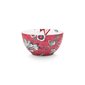 PiP Studio Skål Flower Festival Dark pink 15 cm