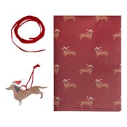 Ginger Ray Presentinslagning Sausage Dog Christmas
