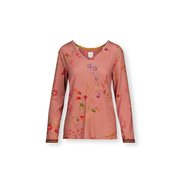 PiP Studio Pyjamastop Kawai Flower Dark Pink