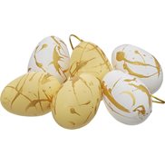 Cult Design Ägg Påska Goldie 6st