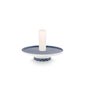 PiP Studio Ljusstake Cross Stitch Blue