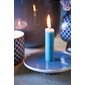 PiP Studio Ljusstake Cross Stitch Blue