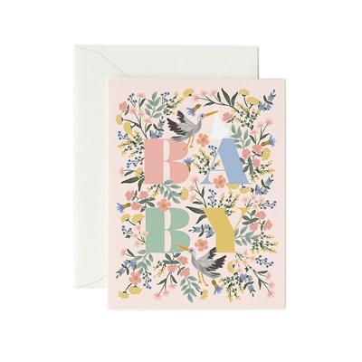 Rifle paper co Kort Mayfair Baby