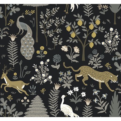 Rifle paper co Tapet Menagerie Blue