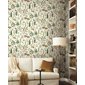 Rifle paper co Tapet Menagerie White/Brown