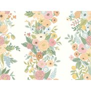 Rifle paper co Tapet Garden Party Trellis White/Pale pink
