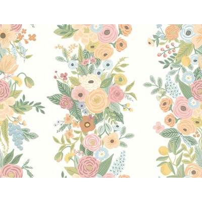Rifle paper co Tapet Garden Party Trellis White/Pale pink