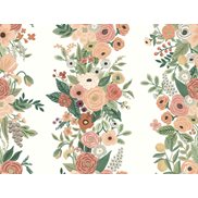 Rifle paper co Tapet Garden Party Trellis White/Light pink