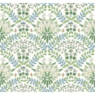 Rifle paper co Tapet Bramble White/Blue